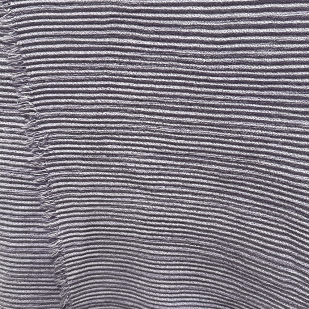 Lavender Ribbed Shawl - Picture 5 of 5